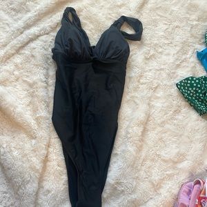 Black one piece